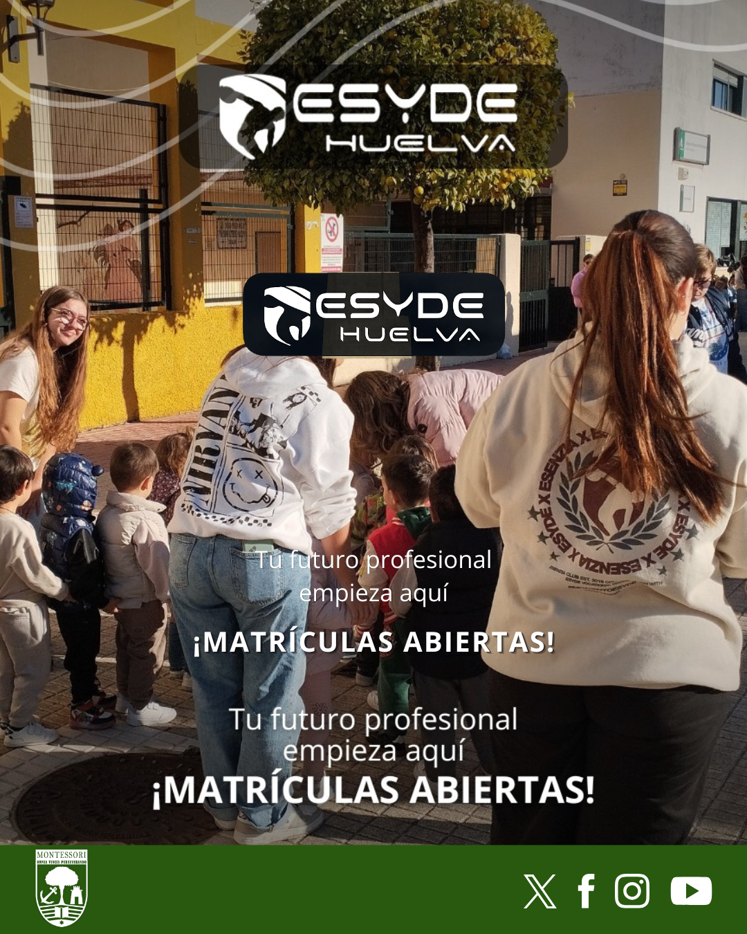 ESYDE HUELVA FP ABRE EL PLAZO DE MATRICULACIÓN PARA EL CURSO 2026/2027