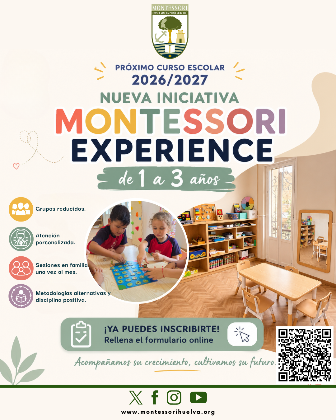 LLEGA MONTESSORI EXPERIENCE A NUESTRO COLEGIO