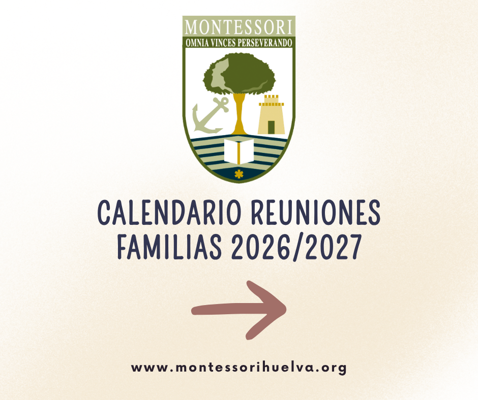 CALENDARIO REUNIONES FAMILIAS CURSO 2026/2027